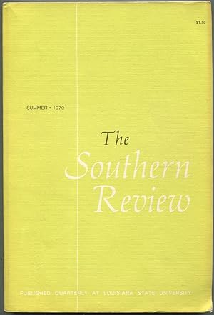 Bild des Verkufers fr The Southern Review - Volume 15, July, 1979, Number 3 zum Verkauf von Between the Covers-Rare Books, Inc. ABAA