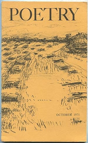 Bild des Verkufers fr Poetry - Volume CXIX, Number 1, October 1971 zum Verkauf von Between the Covers-Rare Books, Inc. ABAA