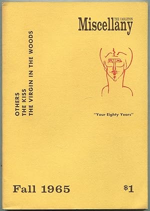 Imagen del vendedor de The Carleton Miscellany - Fall 1965, Vol. VI, No. 4 a la venta por Between the Covers-Rare Books, Inc. ABAA