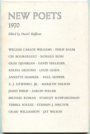 Imagen del vendedor de New Poets: 1970 a la venta por Between the Covers-Rare Books, Inc. ABAA