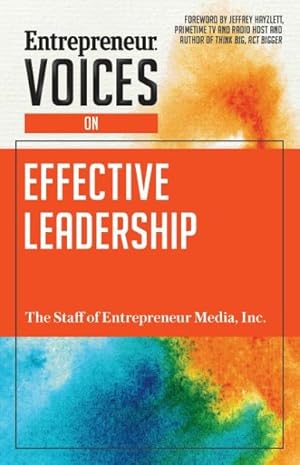 Seller image for Entrepreneur Voices on Effective Leadership for sale by GreatBookPrices