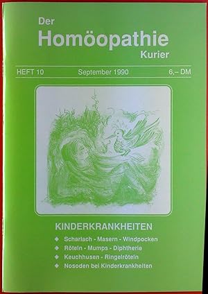 Seller image for Der Homopathie Kurier. Kinderkrankheiten. HEFT 10 - September 1990 for sale by biblion2