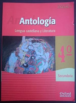 Immagine del venditore per Antologa. Lengua castellana y Literatura. 4. Secundaria venduto da Librera Reencuentro