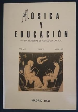 Seller image for Msica y educacin. Revista trimestral de pedagoga musical for sale by Librera Reencuentro