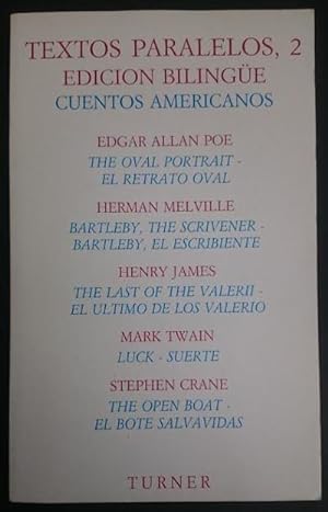 Seller image for Textos paralelos 2. Edicin bilinge. Cuentos americanos for sale by Librera Reencuentro