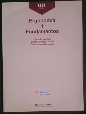 Image du vendeur pour Ergonoma 1. Fundamentos mis en vente par Librera Reencuentro