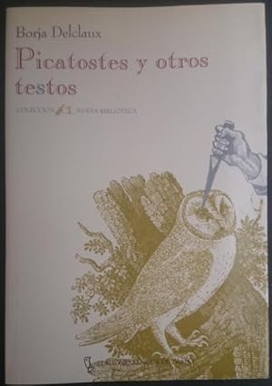 Image du vendeur pour Picatostes y otros testos. (El sacrificio de la lechuza) mis en vente par Librera Reencuentro