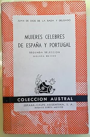 Imagen del vendedor de Mujeres clebres de Espaa y Portugal. Segunda seleccin a la venta por Librera Reencuentro