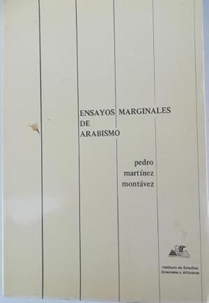 Image du vendeur pour Ensayos marginales de arabismo mis en vente par Librera Reencuentro