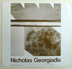 Image du vendeur pour Nicholas Georgiadis. We have much pleasure in inviting you to the preview on tuesday 6 january (1970). Arnolfini Gallery, Bristol, 7 January-5 February 1970. mis en vente par Roe and Moore