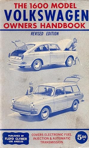1600 Model Volkswagen Owners Handbook