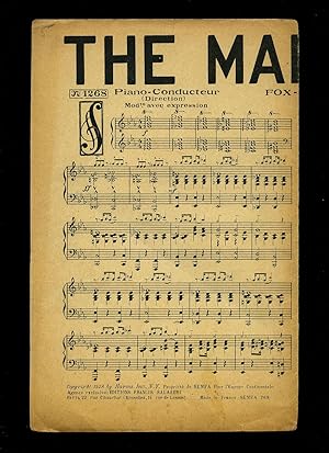Seller image for The Man I Love (Fox Trot) [Musicians Vintage French Piano - Conducteur Sheet Music] for sale by Little Stour Books PBFA Member