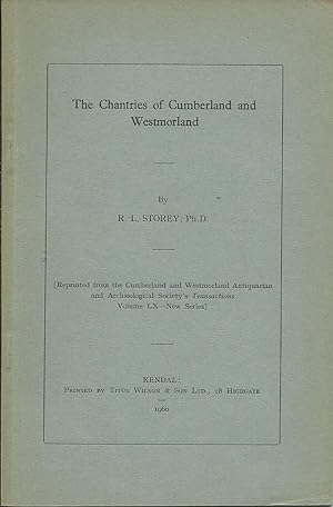 Imagen del vendedor de The Chantries of Cumberland and Westmorland a la venta por Delph Books PBFA Member