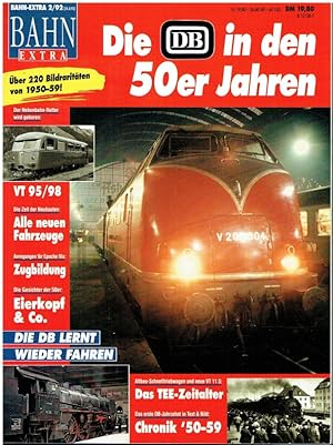 Image du vendeur pour Bahn-Extra 2/92 : Die DB in den 50er Jahren. mis en vente par Antiquariat Bernhardt