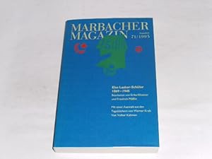 Bild des Verk�ufers f�r Else Lasker-Sch�ler : 1869 - 1945. F�r die Ausstellungen zum 50. Todestag von Else Lasker-Sch�ler in Marbach, Wuppertal und Z�rich zwischen Januar und September 1995. zum Verkauf von Der-Philo-soph