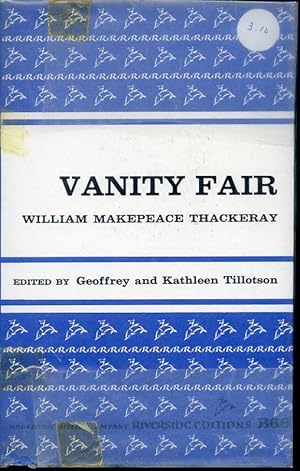 Imagen del vendedor de Vanity Fair by William Makepeace Thackeray a la venta por Librairie Le Nord