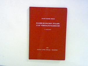 Bild des Verkufers fr Hamburgisches Staats- und Verwaltungsrecht zum Verkauf von ANTIQUARIAT FRDEBUCH Inh.Michael Simon