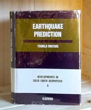 Image du vendeur pour Earthquake Prediction (Developments in Solid Earth Geophysics #9) mis en vente par Crooked House Books & Paper, CBA, ABAA