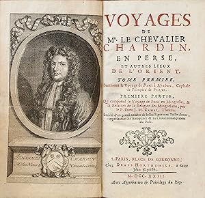 Seller image for Voyages de Mr. le chevalier Chardin, en Perse, et autres lieux de l'Orient. for sale by Librairie Camille Sourget