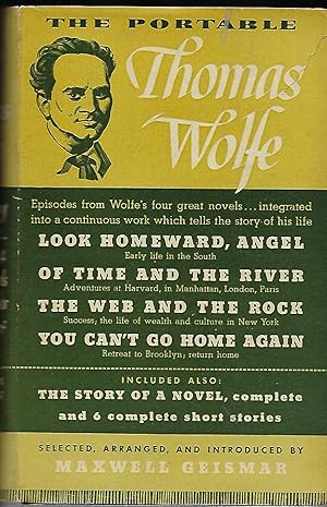 Seller image for THE PORTABLE THOMAS WOLFE for sale by Antic Hay Books