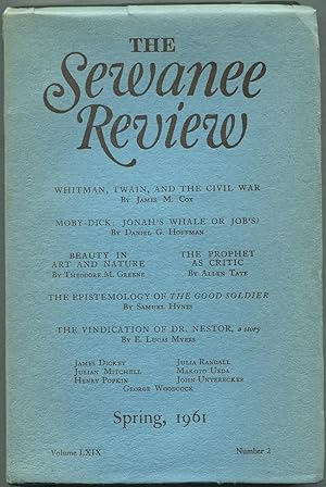 Image du vendeur pour The Sewanee Review - Volume LXIX, Number 2, April-June, 1961 mis en vente par Between the Covers-Rare Books, Inc. ABAA