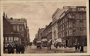 Seller image for Ansichtskarte / Postkarte Glasgow Schottland, Sauchiehall Street, Lumleys for sale by akpool GmbH