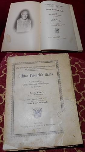 Imagen del vendedor de Doktor Friedrich Haafs. Lebensskizze Eines Deutschen Philanthropen in Ruland. a la venta por Antiquariat Clement