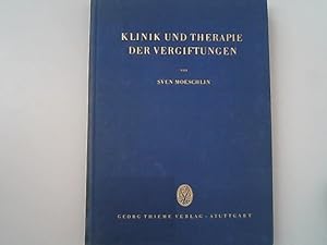 Seller image for Klinik und Therapie der Vergiftungen. for sale by Antiquariat Bookfarm