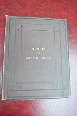 Memoir of Cosmo Innes.
