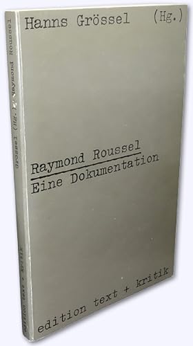 Bild des Verkufers fr Raymond Roussel. Eine Dokumentation. 1. Aufl. zum Verkauf von Versandantiquariat Hans-Jrgen Lange