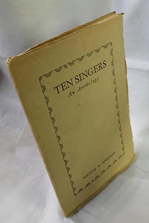 Seller image for Ten Singers. An Anthology. for sale by Addyman Books