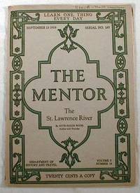 Seller image for The Mentor: The St. Lawrence River. Volume 7, Number 15, September 15, 1919, No. 187 for sale by Resource Books, LLC