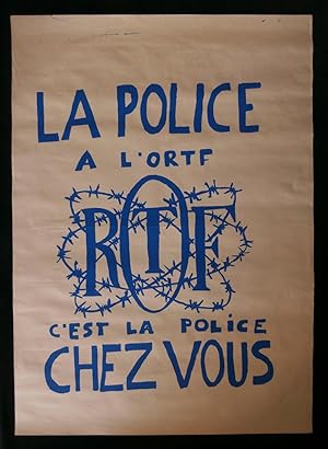 Imagen del vendedor de LA POLICE A L'ORTF, C'EST LA POLICE CHEZ VOUS . a la venta por Librairie Franck LAUNAI