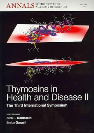 Seller image for Thymosins in Health and Disease II : Third International Symposium for sale by GreatBookPrices