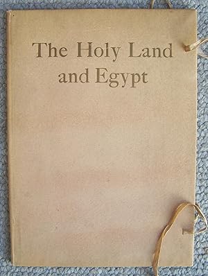 Image du vendeur pour The Holy Land and Egypt mis en vente par Recycled