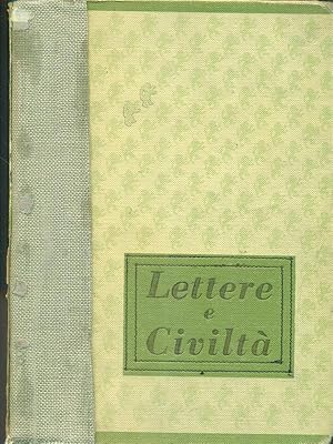 Bild des Verkufers fr Lettere e civilta' zum Verkauf von Librodifaccia