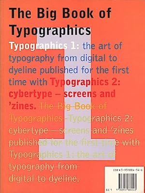 Seller image for The big book of typographics / [general ed.: Roger Walton] The Art of typography from digital to dyeline; Cybertype, screens and 'zines for sale by Schrmann und Kiewning GbR