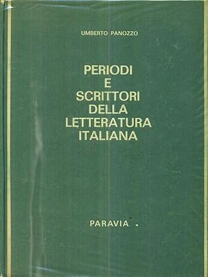 Immagine del venditore per Periodi e scrittori della letteratura italiana venduto da Librodifaccia