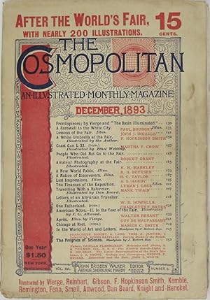 Bild des Verkufers fr The Cosmopolitan: An Illustrated Monthly Magazine, December 1893, Vol. XVI No. 2 zum Verkauf von Powell's Bookstores Chicago, ABAA