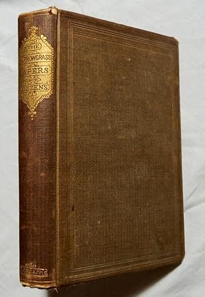 The Sparrowgrass Papers; Or, Living In The Country 1865 Cozzens, Frederic S.