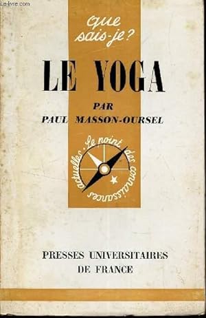 Bild des Verkufers fr LE YOGA zum Verkauf von Le-Livre