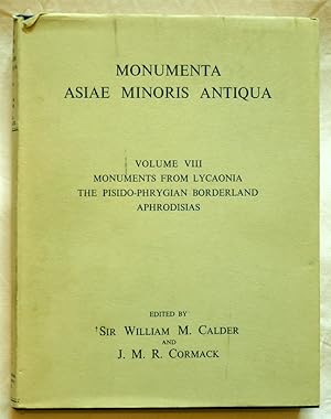 Imagen del vendedor de Monuments from Lycaonia, the pisido-phrygian borderland, Aphrodisias, edited by. with contributions from M.H. Ballance and M.R.E. Gough. a la venta por Librairie Le Trait d'Union sarl.