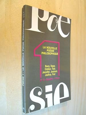 Seller image for La Nouvelle posie philosophique for sale by Au Coeur  l'Ouvrage