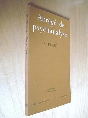 Abrégé de psychanalyse