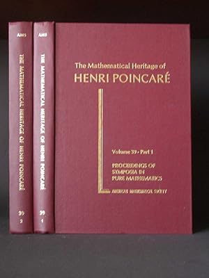 Seller image for Proceedings of Symposia in Pure Mathematics Volume 39 Parts 1 & 2: The Mathematical Heritage of Henri Poincar [two volume set] for sale by Bookworks [MWABA, IOBA]