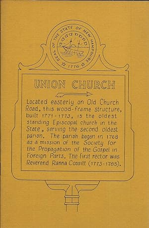 Image du vendeur pour Union Episcopal Church of Claremont (NH); A History since her Founding 200 Years Ago mis en vente par Hedgehog's Whimsey BOOKS etc.