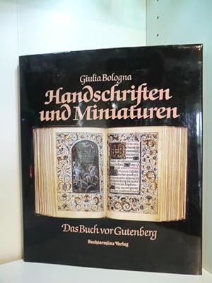 Image du vendeur pour Handschriften und Miniaturen. Das Buch vor Gutenberg mis en vente par Antiquariat Weber