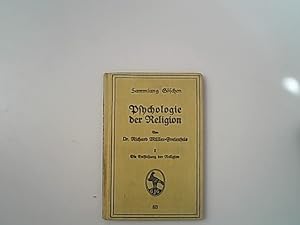 Seller image for Psychologie der Religion. Band 1, Die Entstehung der Religion. for sale by Antiquariat Bookfarm