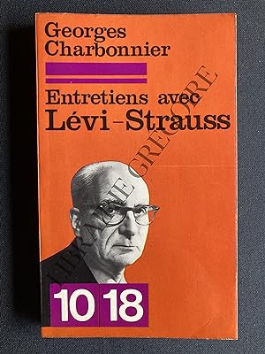 Seller image for ENTRETIENS AVEC LEVI-STRAUSS for sale by Yves Grgoire