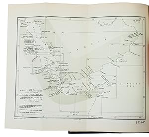 Bild des Verkufers fr Red Sea and Gulf of Aden pilot comprising the Suez canal, the gulfs of Suez and 'Aqaba, the Red Sea, the Gulf of Aden, .Including: Supplement no. 1-1957 relating to the Red Sea and Gulf of Aden pilot, tenth edition .London, published by the Hydrographic Department, Admiralty, 1955-1957. 8vo. With a folding map (printed on both sides), 2 coloured plates with diagrams (printed on both sides), 28 plates showing coastlines and occasionally a map (many printed on both sides), and many some illustrations in text. Original blue cloth; supplement with original printed paper wrappers. zum Verkauf von Antiquariaat FORUM BV